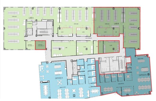 499 Forbes Blvd, South San Francisco, CA à louer Plan d’étage– Image 1 sur 1