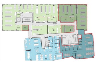 499 Forbes Blvd, South San Francisco, CA à louer Plan d’étage– Image 1 sur 1