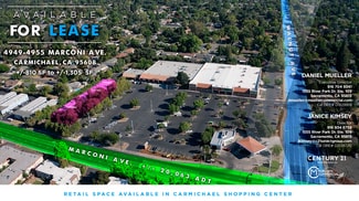 Plus de détails pour 4949-4955 Marconi Ave, Carmichael, CA - Local commercial à louer