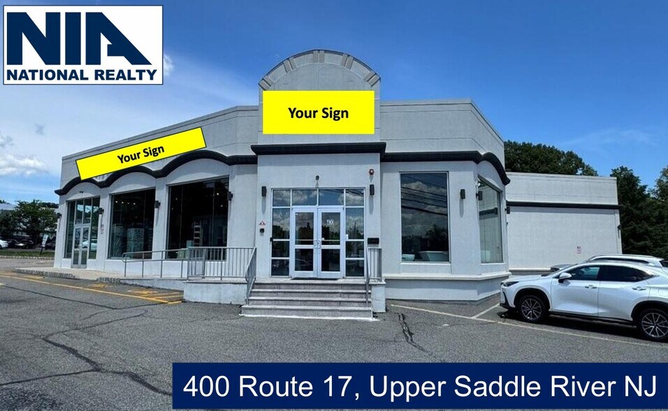 400 Rte 17, Upper Saddle River, NJ à louer - Photo de l’immeuble – Image 1 sur 5