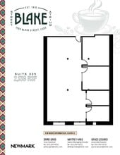 1730 Blake St, Denver, CO à louer Plan d’étage– Image 1 sur 1