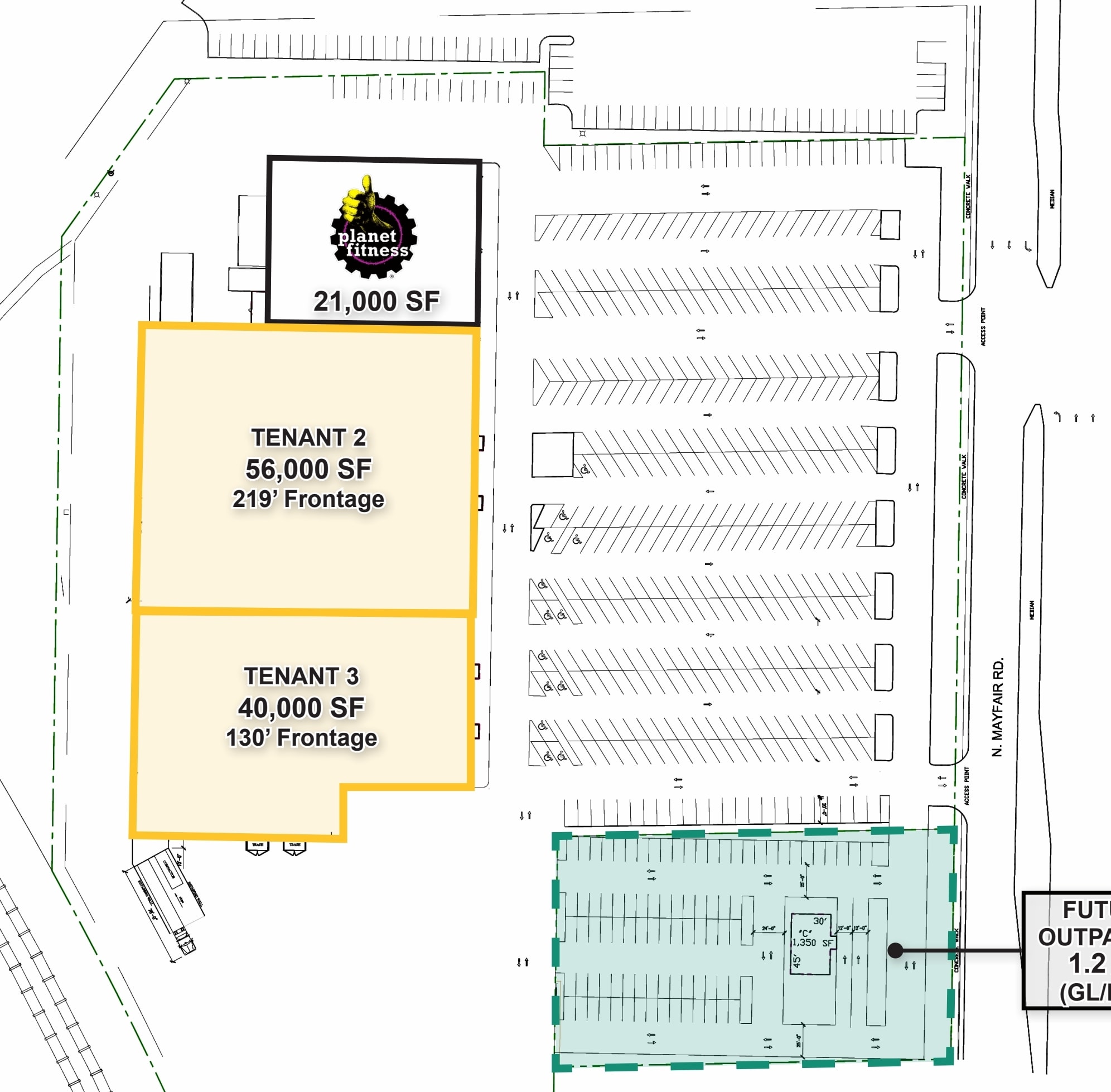3201-3205 N Mayfair Rd, Wauwatosa, WI à louer Plan de site– Image 1 sur 1