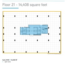 840 7th Ave SW, Calgary, AB à louer Plan d’étage– Image 1 sur 1