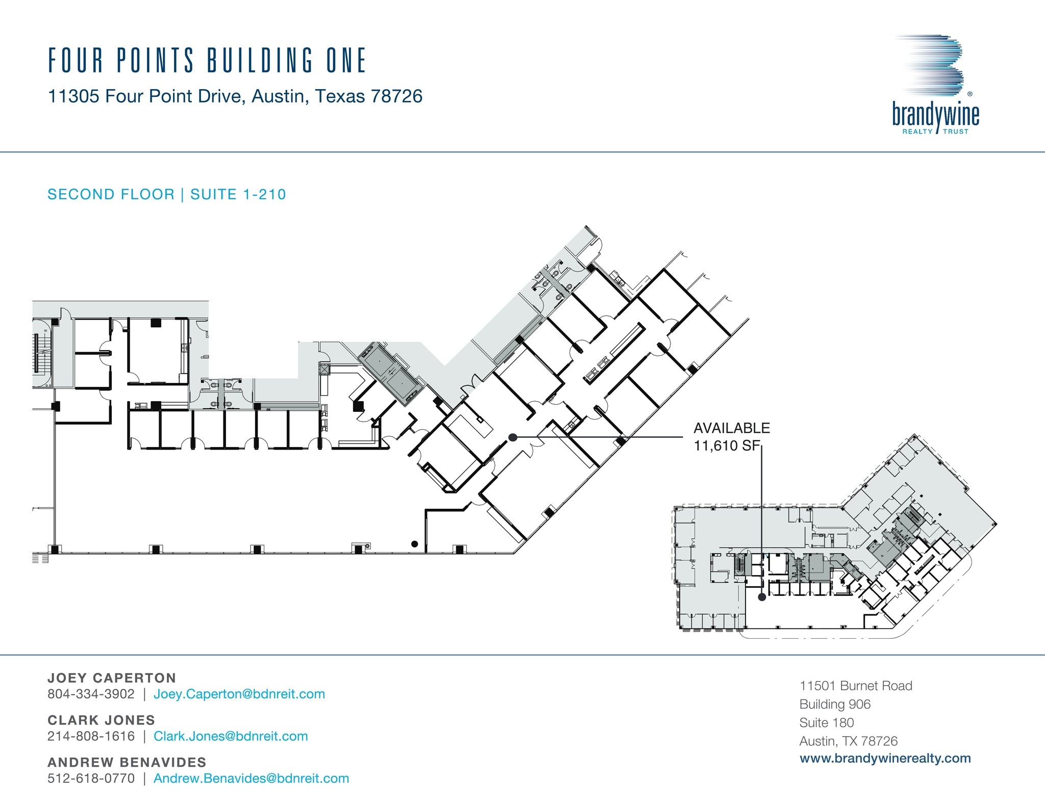 11305 Four Points Dr, Austin, TX à louer Plan de site– Image 1 sur 1