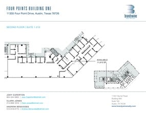 11305 Four Points Dr, Austin, TX à louer Plan de site– Image 1 sur 1