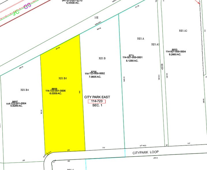 8609 Citypark Loop, Houston, TX à vendre - Plan cadastral – Image 3 sur 4