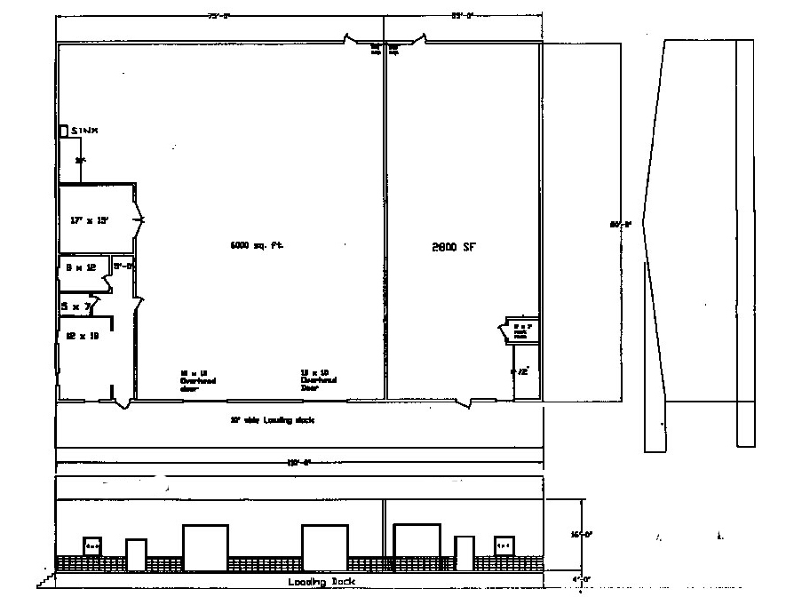 20 Westside Dr, Asheville, NC à louer Plan d’étage– Image 1 sur 1