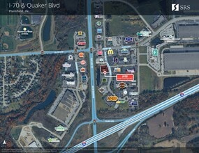 6108 Cambridge Way, Plainfield, IN à louer Carte– Image 2 sur 2