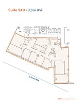 1100 Connecticut Ave NW, Washington, DC à louer Plan d’étage– Image 1 sur 9