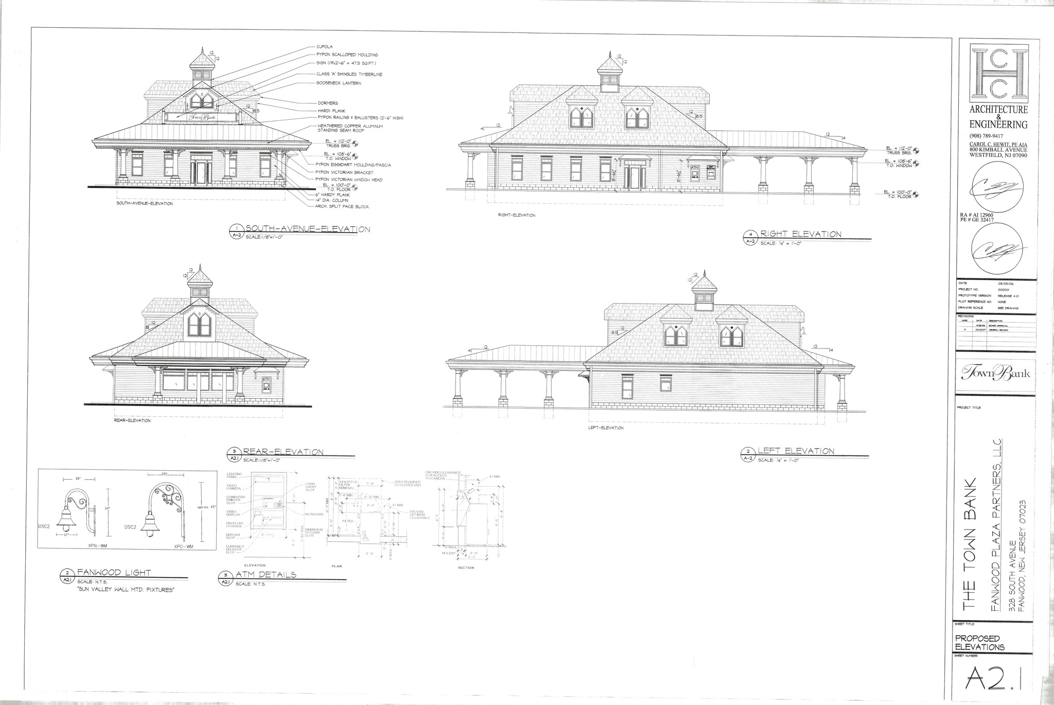 328 South Ave, Fanwood, NJ à louer Plan de site– Image 1 sur 3