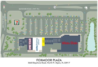 5660 Bayshore Rd, North Fort Myers, FL à louer Plan de site– Image 1 sur 1