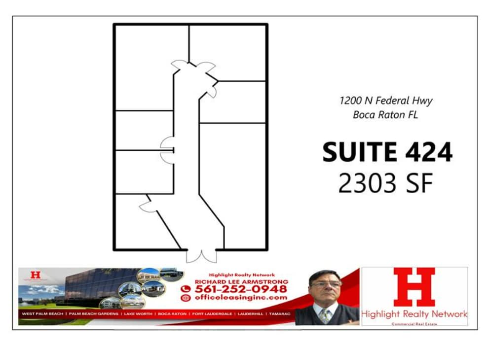 1200 N Federal Hwy, Boca Raton, FL à louer Photo intérieure– Image 1 sur 1