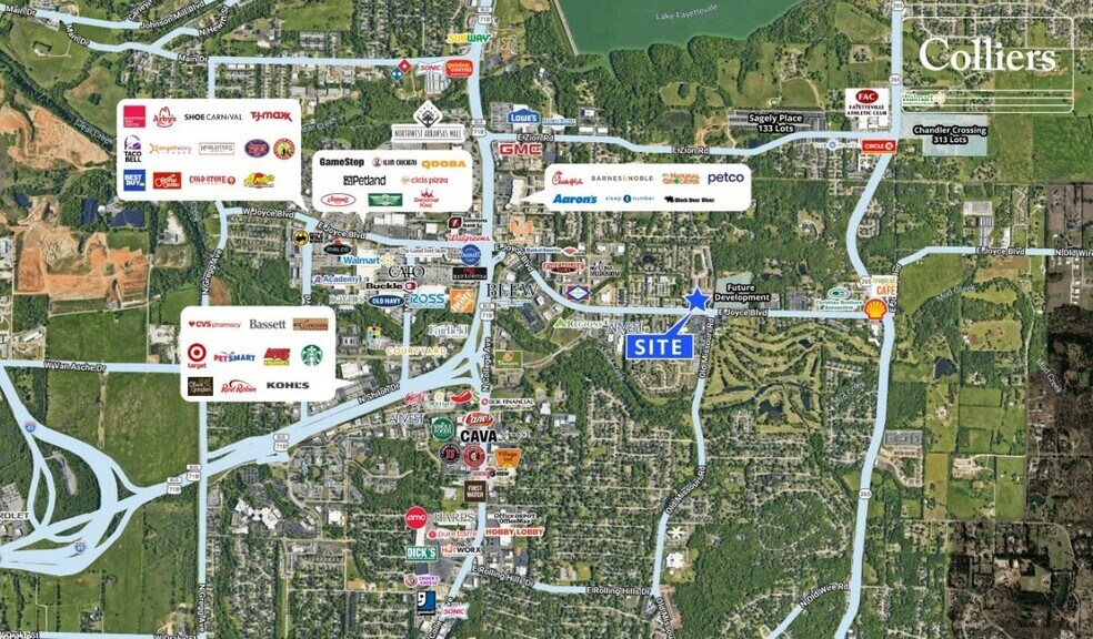 NWC E Joyce & N Old Missouri Road Blvd, Fayetteville, AR à vendre - Photo de l’immeuble – Image 3 sur 3