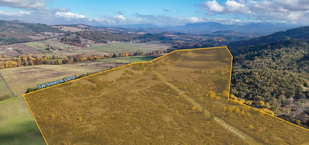 620 SW Stearns Ln, Sutherlin, OR à vendre - Aérien – Image 2 sur 4