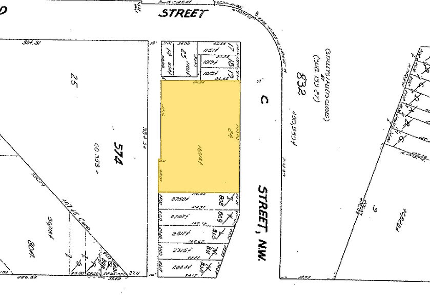 122 C St NW, Washington, DC à louer - Plan cadastral – Image 3 sur 24