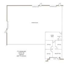 7715 Mainland Dr, San Antonio, TX à louer Plan d’étage– Image 1 sur 1