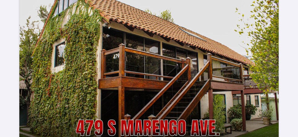 479 S Marengo Ave, Pasadena, CA à louer - Photo de l’immeuble – Image 1 sur 10