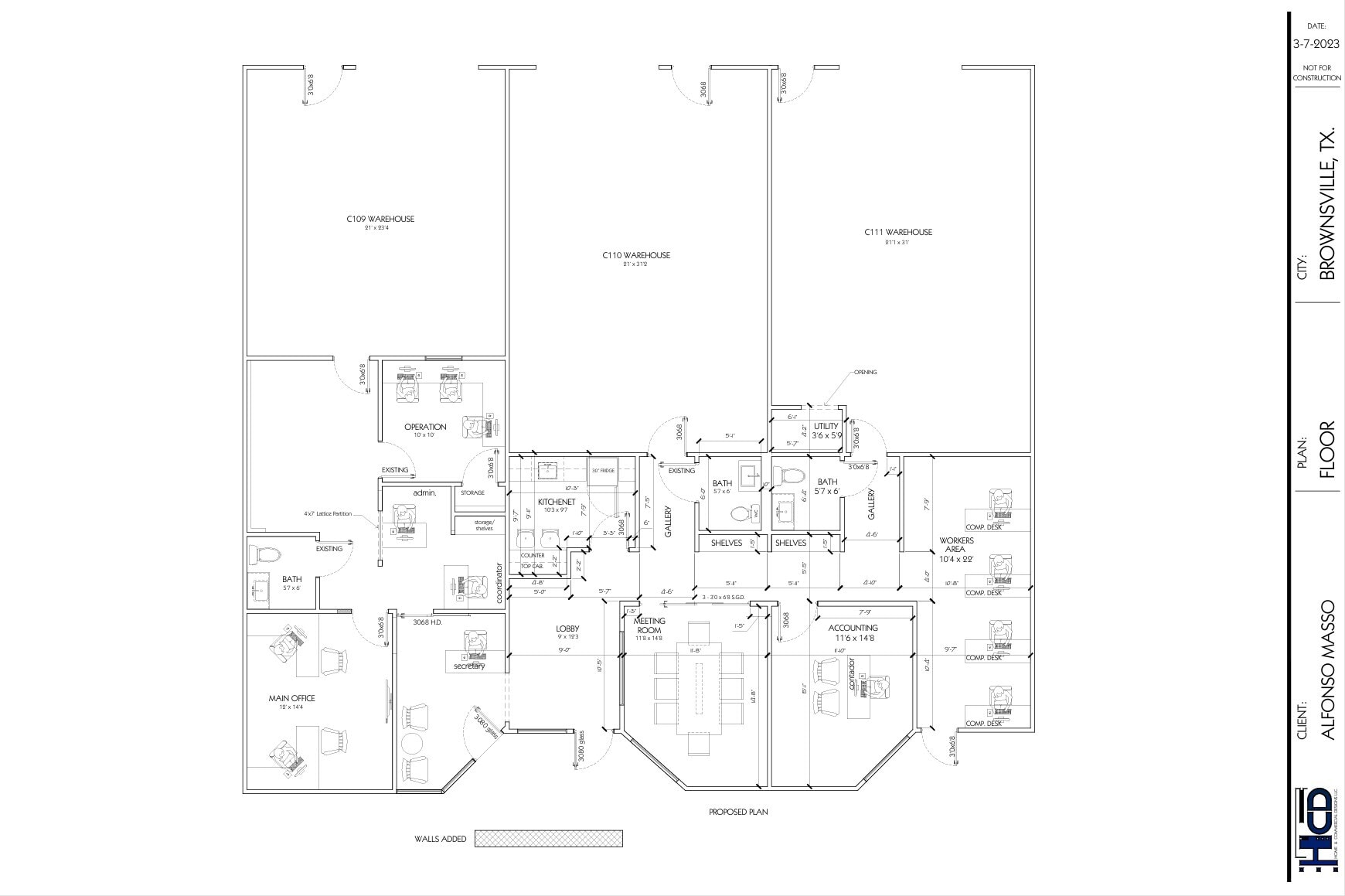 6448 E Hwy 290, Austin, TX à louer Plan d’étage– Image 1 sur 1