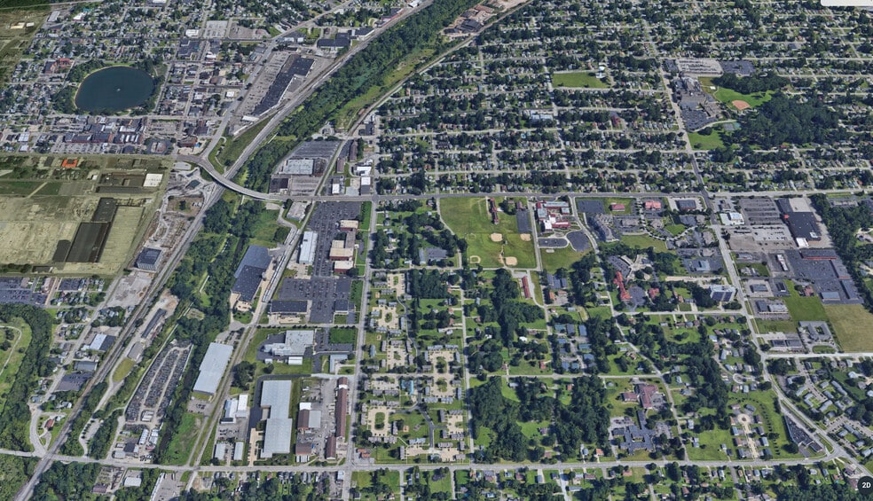 S Van Buren Ave, Barberton, OH à vendre - Aérien – Image 2 sur 4