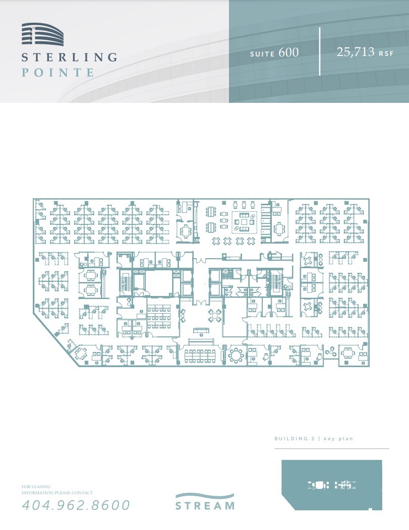 301 Perimeter Ctr N, Atlanta, GA à louer Plan d’étage– Image 1 sur 2