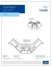 110-140 Cypress Station Dr, Houston, TX à louer Plan d’étage– Image 1 sur 1