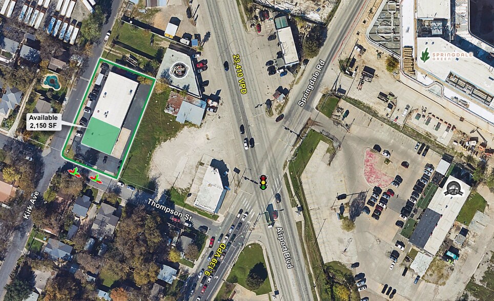 3700 Thompson St, Austin, TX à louer - Photo de l’immeuble – Image 3 sur 6