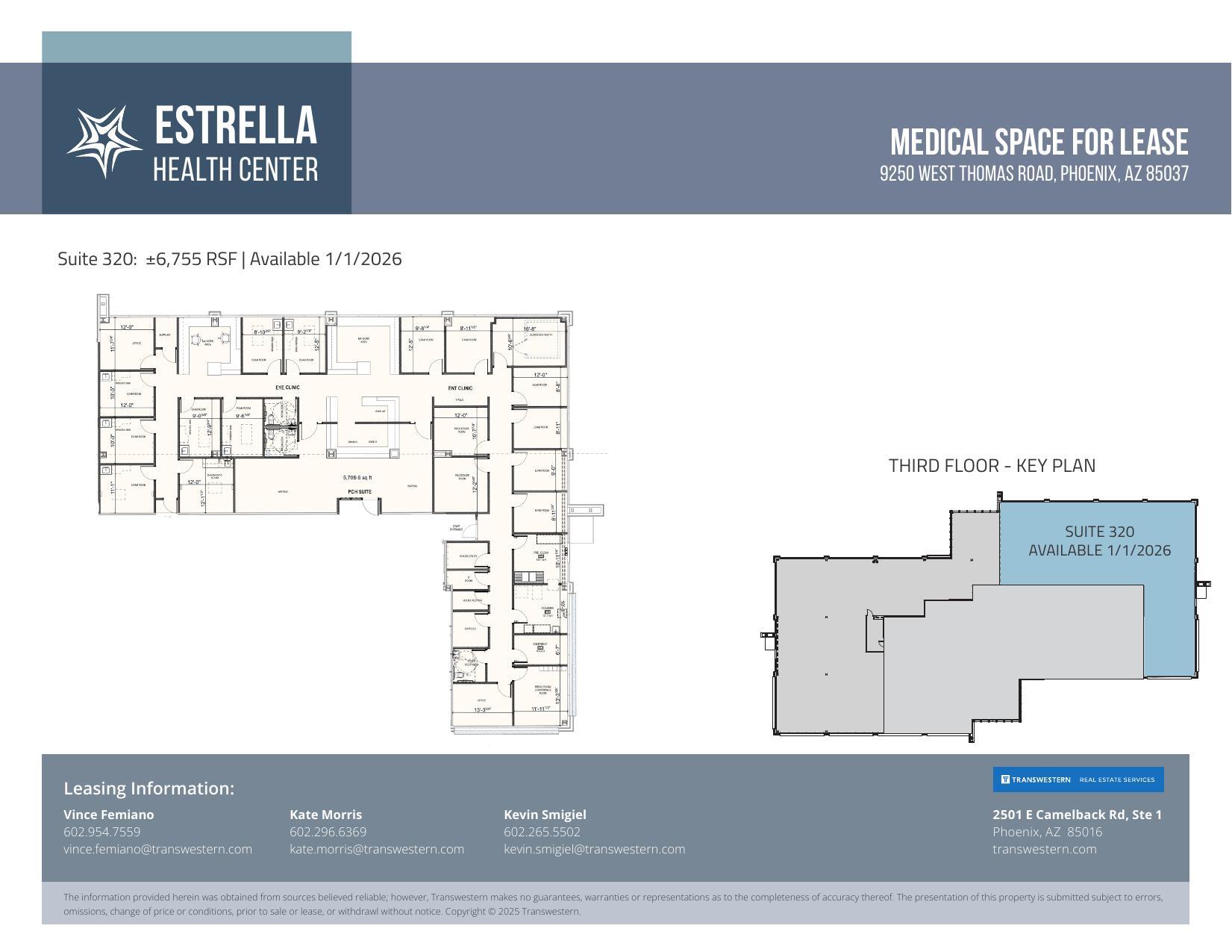 9250 W Thomas Rd, Phoenix, AZ à louer Plan d’étage– Image 1 sur 1