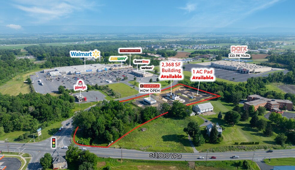 S Conestoga Dr & Walnut Bottom Rd, Shippensburg, PA à vendre - Photo de l’immeuble – Image 1 sur 1