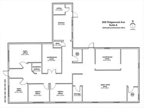 205 Ridgewood Ave, Brandon, FL à louer Plan d’étage– Image 1 sur 1