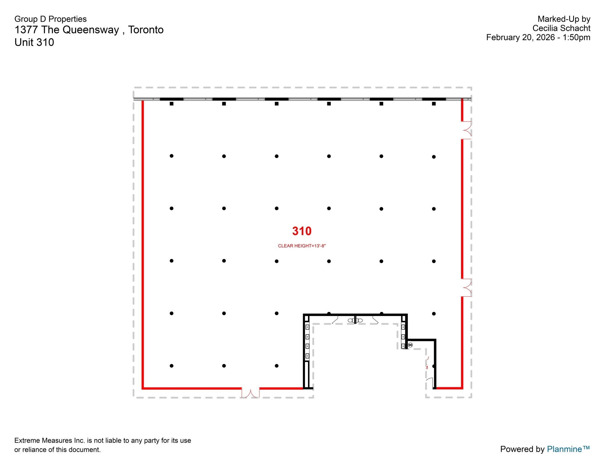 1377 The Queensway, Toronto, ON à louer Plan de site– Image 1 sur 4