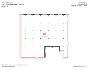 1377 The Queensway, Toronto, ON à louer Plan de site– Image 1 sur 4