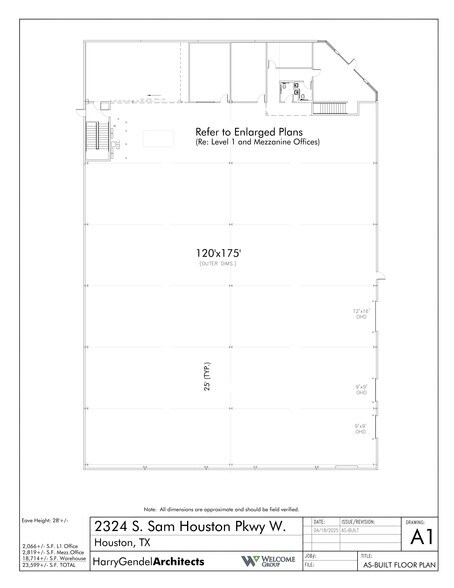 2423 S Sam Houston Pkwy West, Houston, TX à louer - Plan de site – Image 2 sur 2
