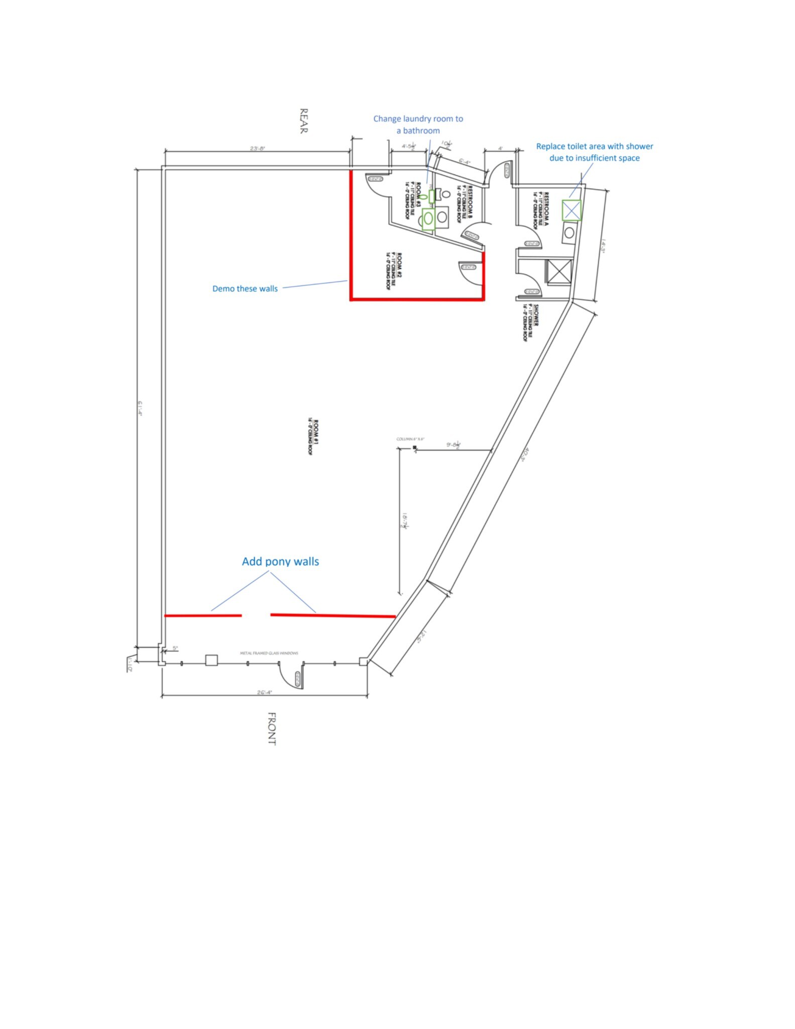 1700-1760 Mall Cir, Fort Worth, TX à louer Plan de site– Image 1 sur 1