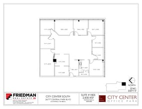26777-26999 Central Park Blvd, Southfield, MI à louer Plan d’étage– Image 1 sur 2