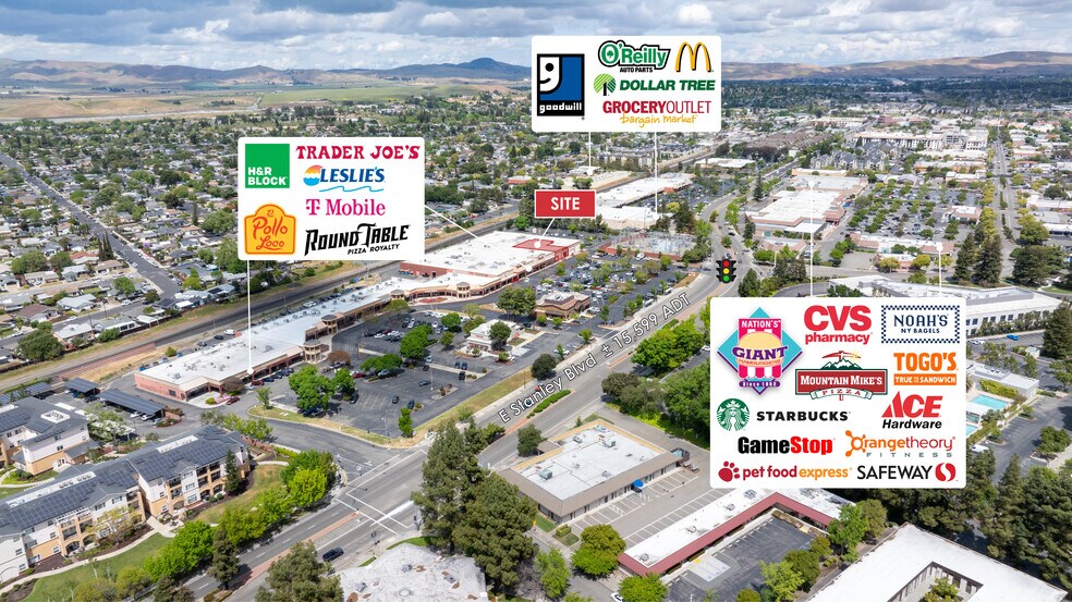 1070 E Stanley Blvd, Livermore, CA à louer - Photo de l’immeuble – Image 3 sur 4
