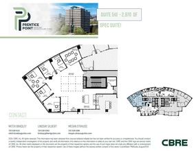 5299 Dtc Blvd, Greenwood Village, CO à louer Plan d’étage– Image 1 sur 1