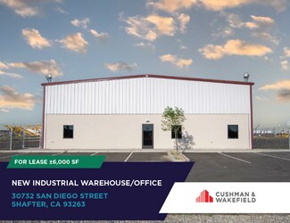 Plus de détails pour 30732 San Diego st, Shafter, CA - Industriel/Logistique à louer