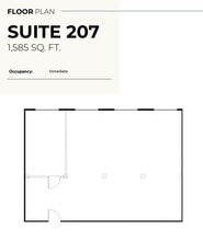 372 Richmond St W, Toronto, ON à louer Plan d’étage– Image 1 sur 5
