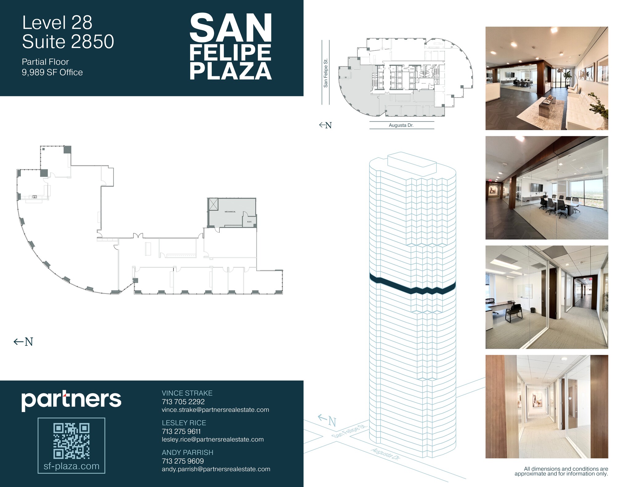 5847 San Felipe St, Houston, TX à louer Plan de site– Image 1 sur 2
