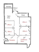 3601 NE Loop 820, Fort Worth, TX à louer Plan d’étage– Image 1 sur 1