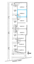 18217-18233 E Railroad St, City Of Industry, CA à louer Plan d’étage– Image 2 sur 2