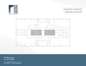 2800 N Loop Fwy W, Houston, TX à louer Plan d’étage– Image 1 sur 1