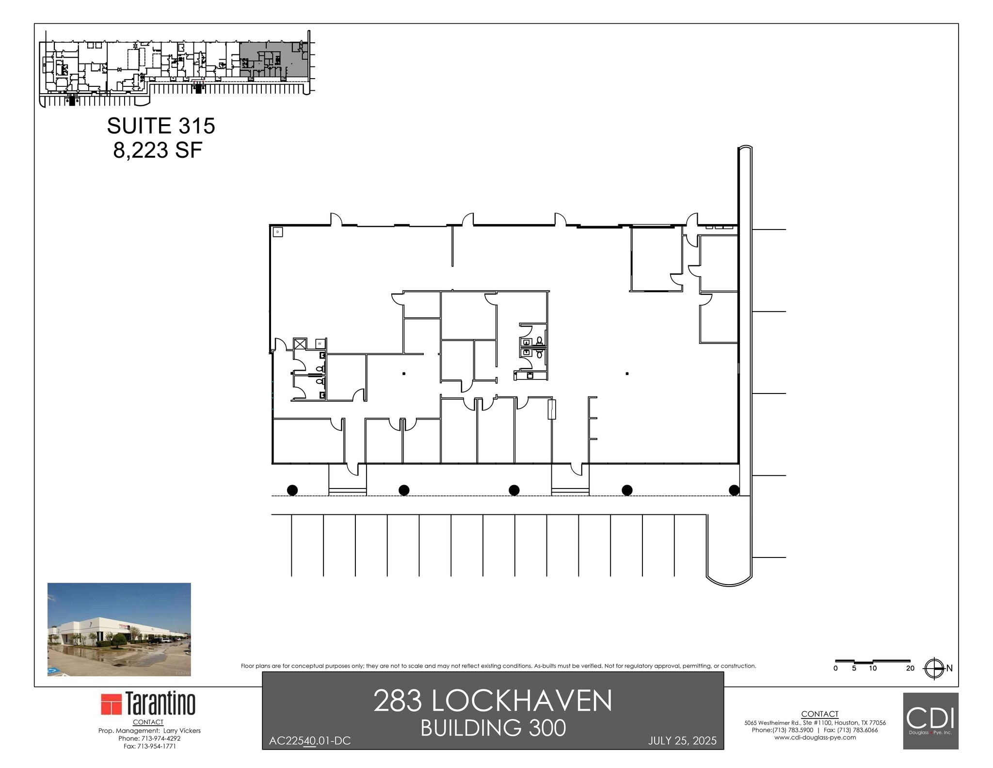 283 Lockhaven Dr, Houston, TX à louer Plan de site– Image 1 sur 1