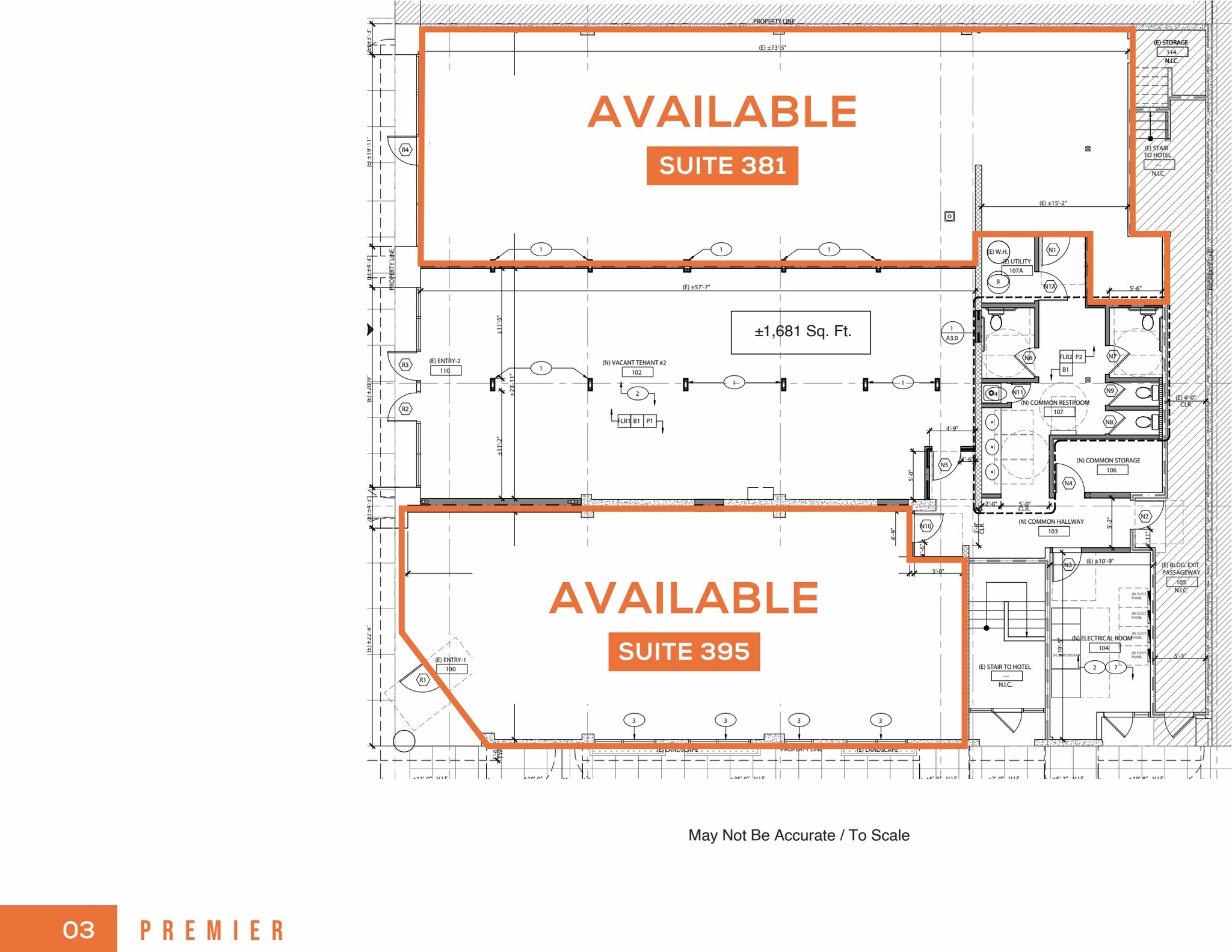 381-395 California Ave, Palo Alto, CA à louer Plan d’étage– Image 1 sur 1