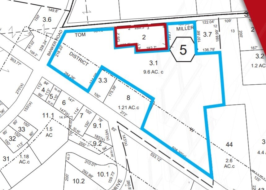 132 Banker Rd, Plattsburgh, NY à vendre Plan cadastral– Image 1 sur 3