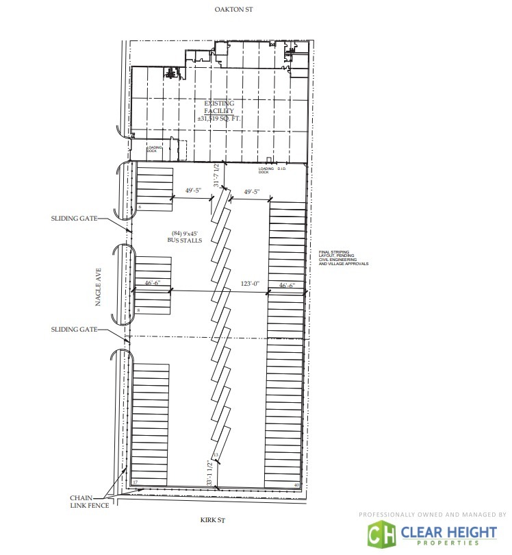 6401 Oakton St, Morton Grove, IL à louer Plan de site– Image 1 sur 1