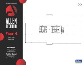 1050 Central Expy S, Allen, TX à louer Plan d’étage– Image 1 sur 1
