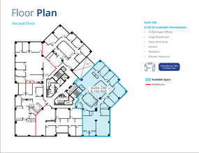 175 Commerce Valley Dr W, Markham, ON à louer Plan d’étage– Image 1 sur 1