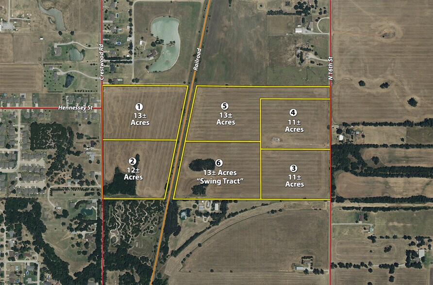 700 Crestwood, North Enid, OK à vendre - Plan cadastral – Image 2 sur 39
