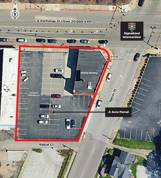 468 E Exchange St, Akron, OH à louer - Photo de l’immeuble – Image 2 sur 3